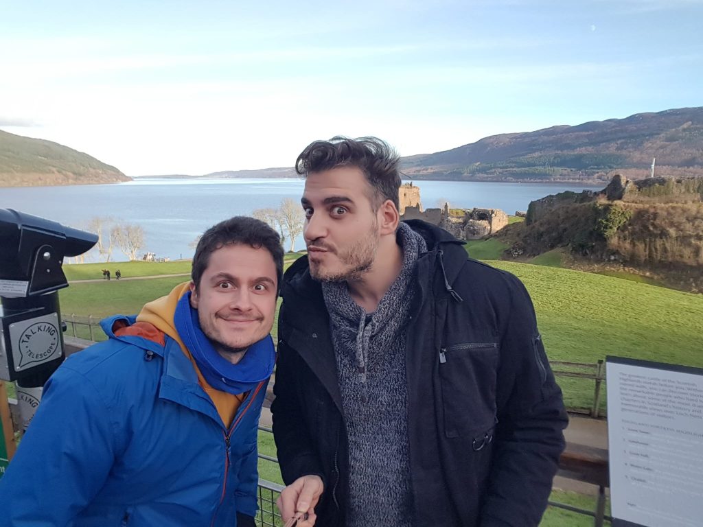 Retrato de George & Mario
